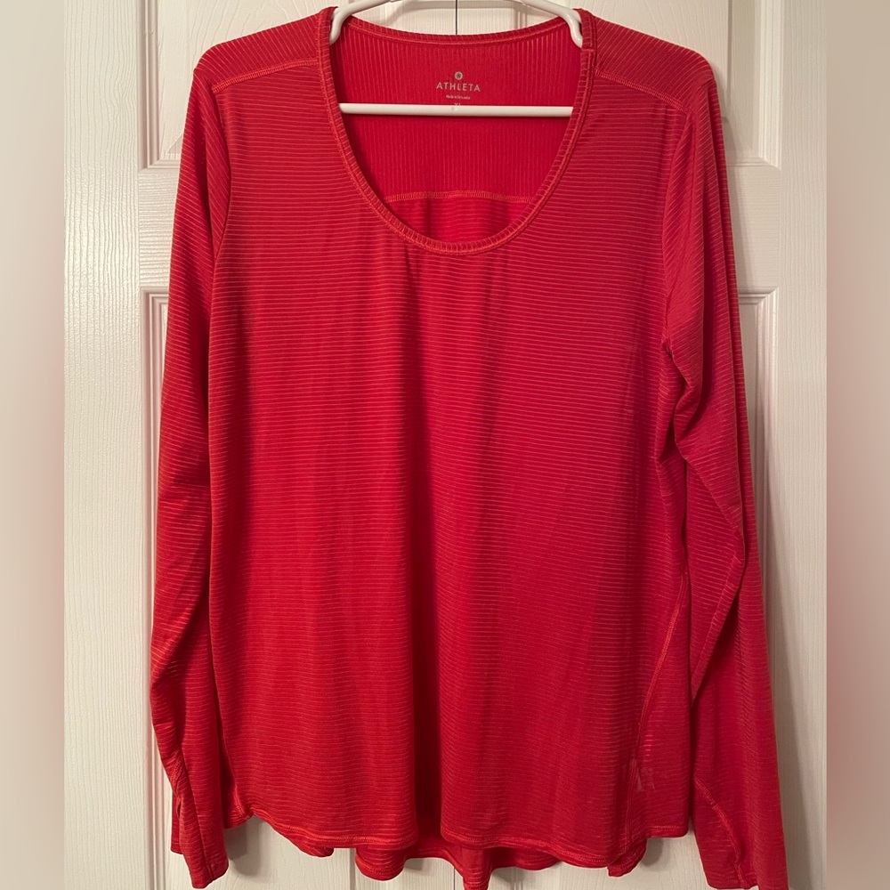 Athleta performance, long sleeve tee